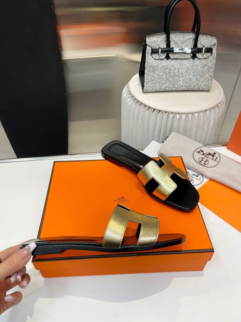 Hermes Slippers